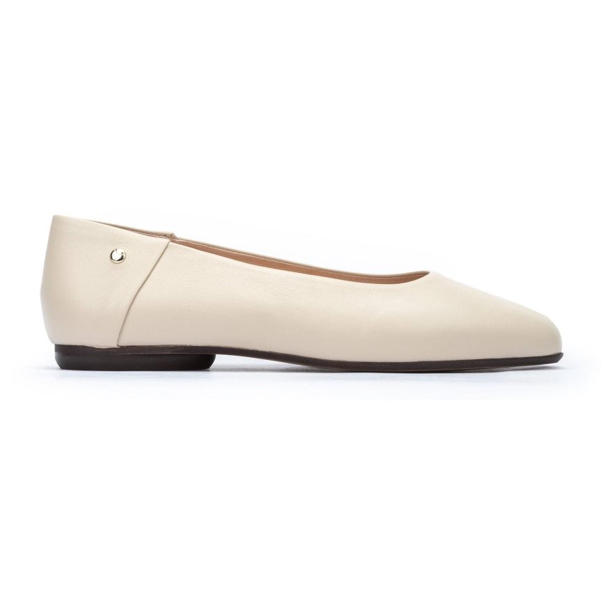 Women\'s Pikolinos ALMERIA Ballet Flats Beige | NZ W83Q7A9